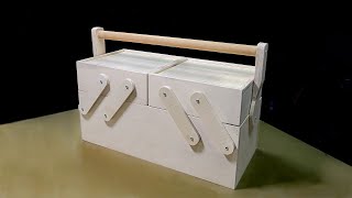 Multi-Purpose Folding Wooden Tool Box Making