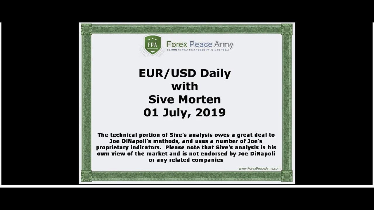 Forex Eur Usd Daily Video July 01 2019 Forex Peace Army Your - 