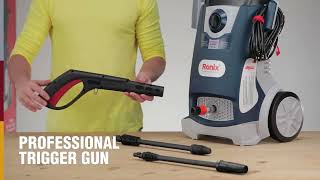 ინდუქციური მაღალი წნევის აპარატი Ronix RP-1160, 160 bar