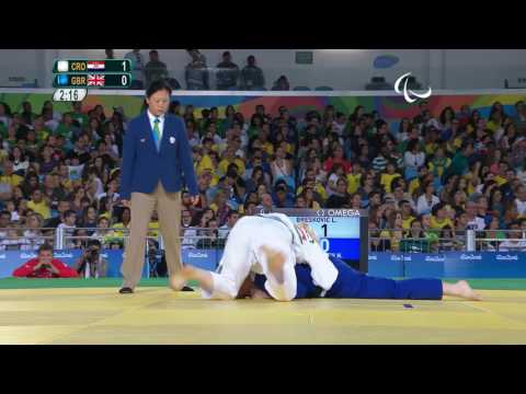 Judo | Croatia v Great Britain | Women's -70 kg Repechage Final | Rio 2016 Paralympic Games