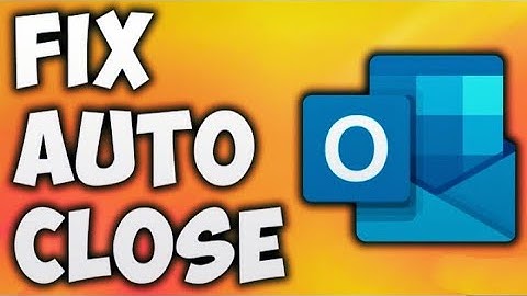 How to fix outlook windows closing when minimize. [How to Stop Disappearing?]