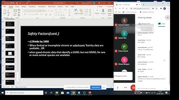 Acute toxicity testing 2