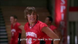 High School Musical 1  - Get'cha Head in the Game Lyrics (HD)