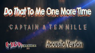 Do That To Me One More Time | Captain & Tennille | Acoustic Karaoke Version | remastered