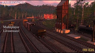 Railroader Livestream! S01E24. Multiplayer Ops on the SAE