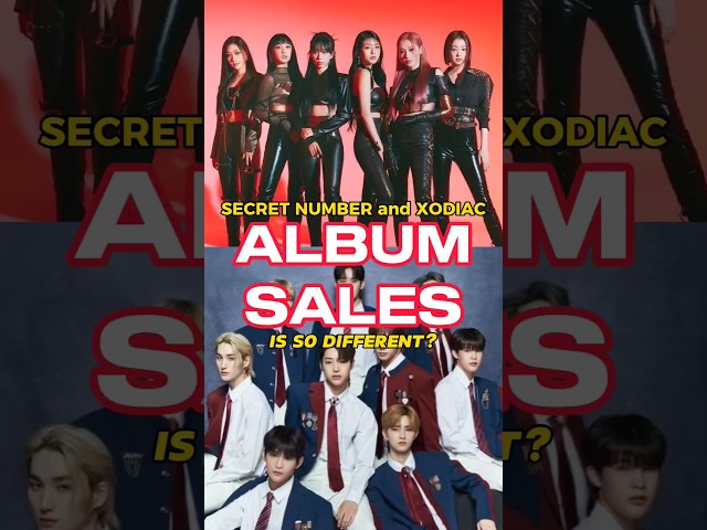 Why is Xodiac album sales more than Secret Number? class=