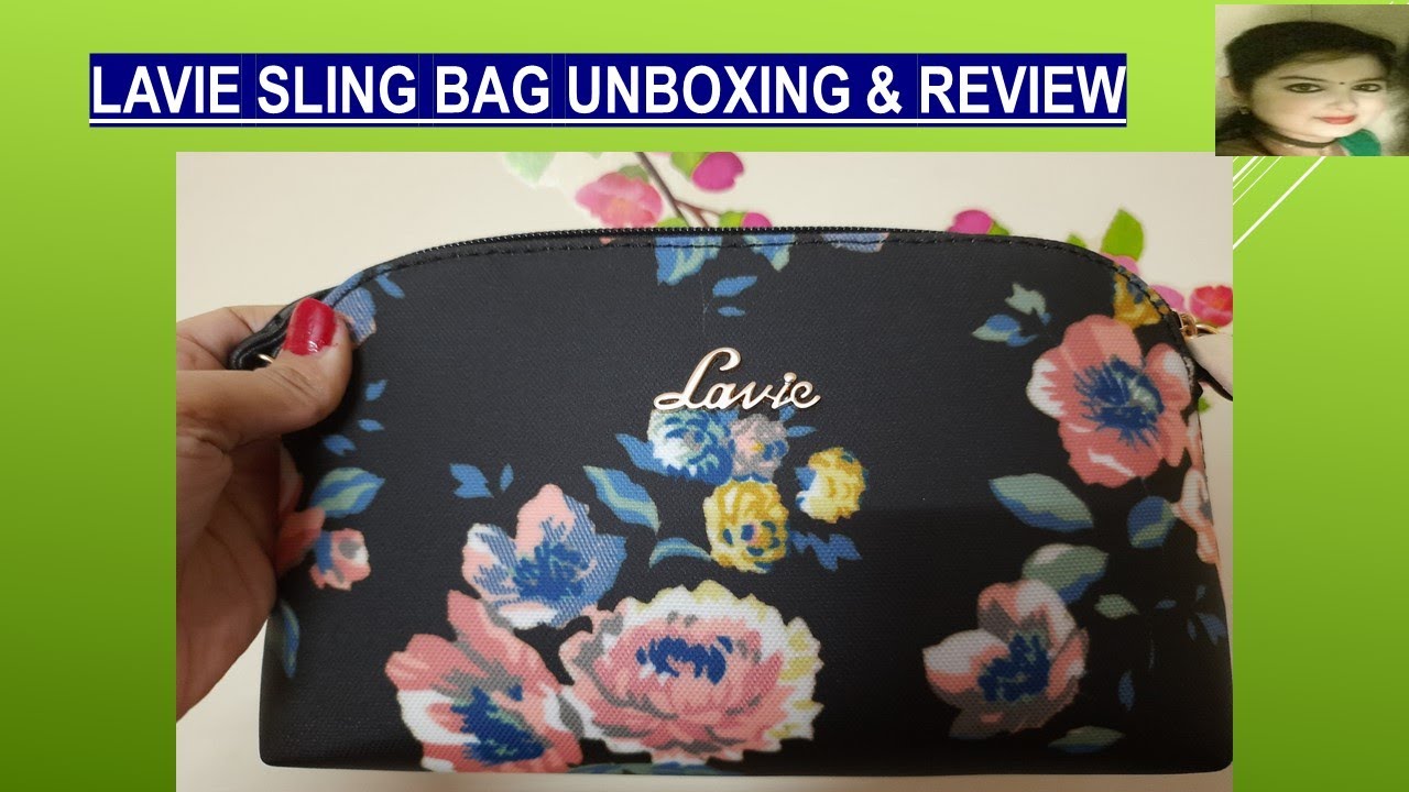 Lavie Floral Sling Bag Review Lavie sling bag haul Flipkart Lavie sling bags under 500rs