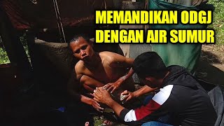 SEMPAT KABUR ODGJ INI AKHIRNYA MAU MANDI JUGA