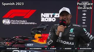 Full Lewis Hamilton Post Race P2! @ Spanish GP 2023! On Track Update