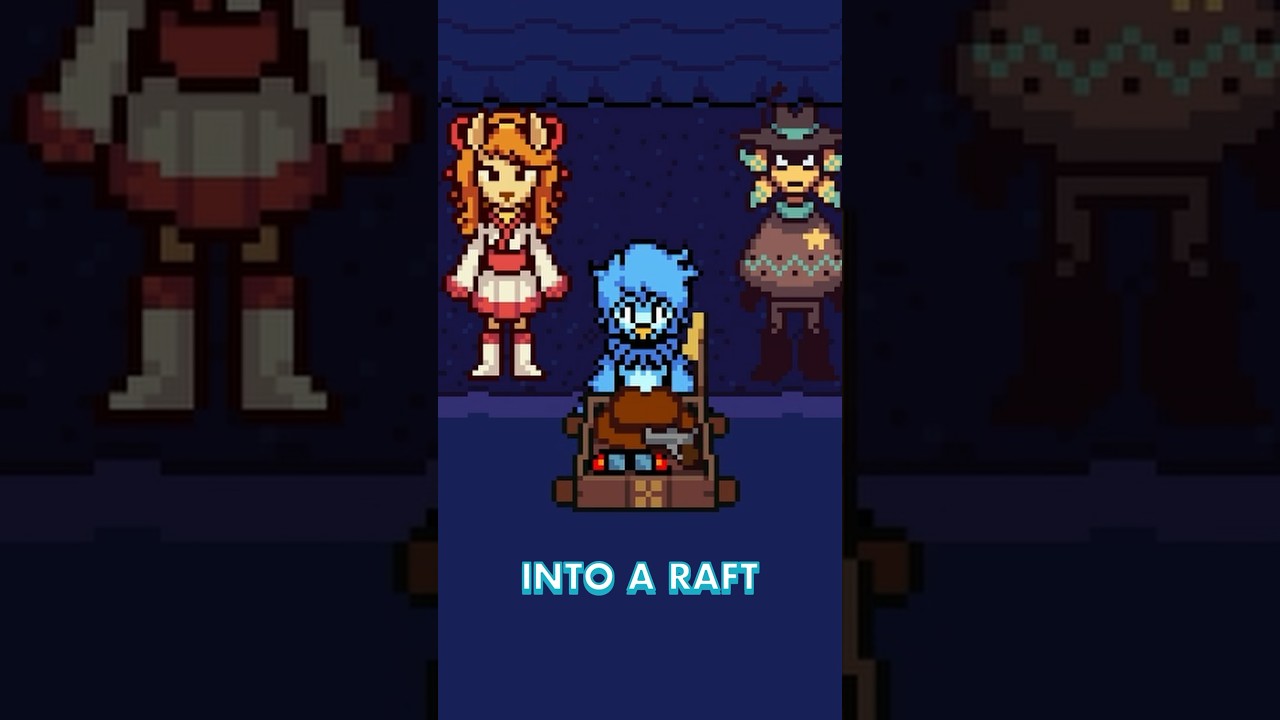 Undertale Red and Yellow CLOVER WATERFALL