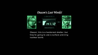 Otacon's Last Words in #MetalGearSolid 1! #thejonnymar #shorts