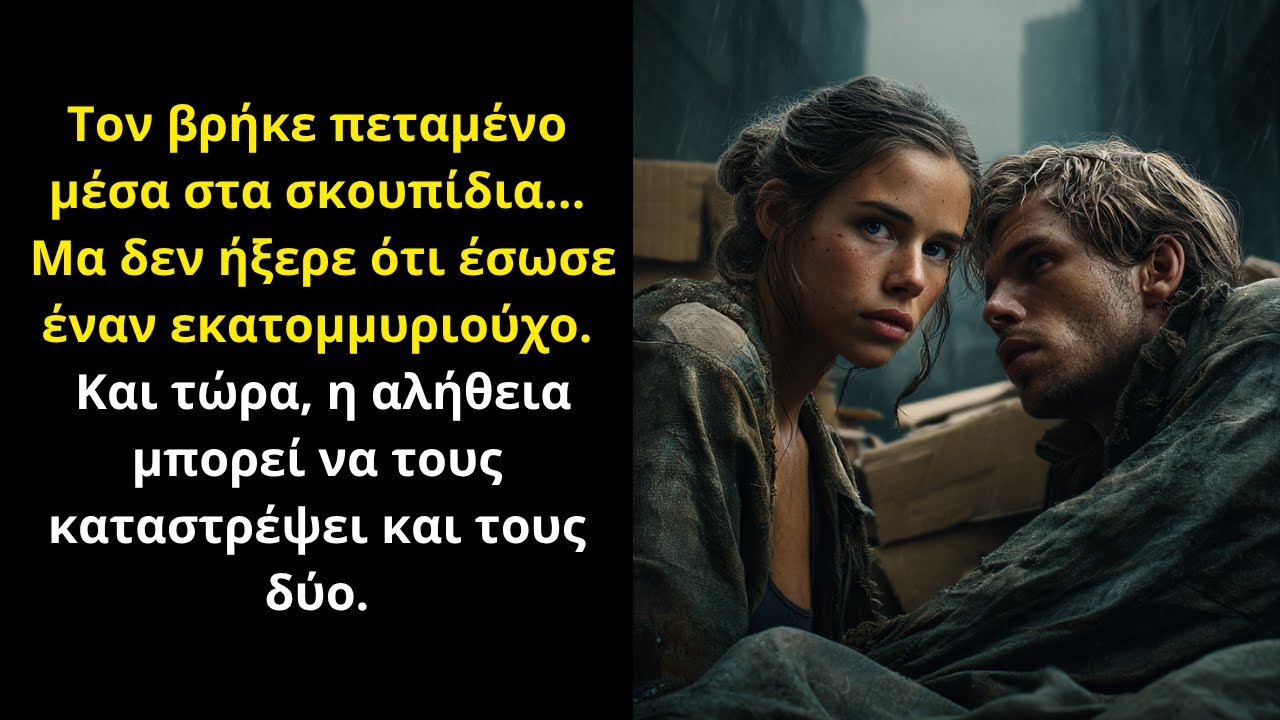 ΤΟΝ ΕΣΩΣΕ ΑΠΟ ΤΑ ΣΚΟΥΠΙΔΙΑ ΧΩΡΙΣ ΝΑ ΞΕΡΕΙ ΟΤΙ ΗΤΑΝ ΕΞΑΦΑΝΙΣΜΕΝΟΣ ΕΚΑΤΟΜΜΥΡΙΟΥΧΟΣ