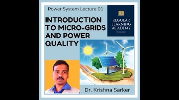 Lecture 01:  Power Quality and Micro-grids