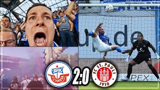 TRAUMTOR WAHNSINN! STADIONVLOG: Hansa Rostock - St Pauli | 2:0 Nordduell Eskalation | Stadion Vlog