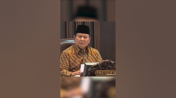 Rapat Kebinet Perdana, Presiden Prabowo Minta Jangan Ada Lagi Studi Banding yang Mengada Ada
