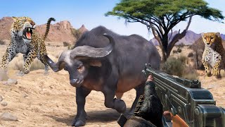 Animal Jungle Hunting Sniper Shooter Free Android Gameplay #2 screenshot 2