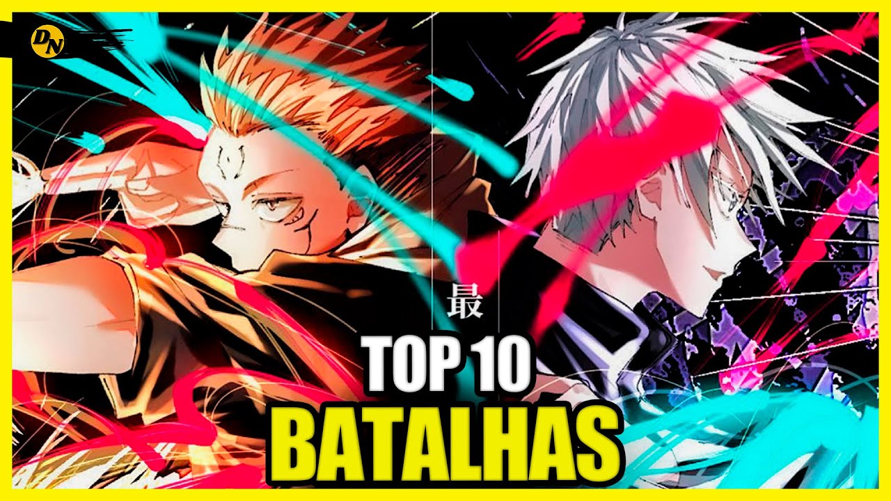 10 melhores batalhas em animes!