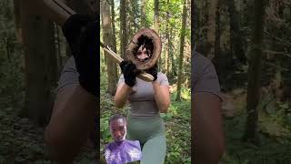 The Girl is just a genius 💞 #camping #survival #bushcraft #outdoors #fire