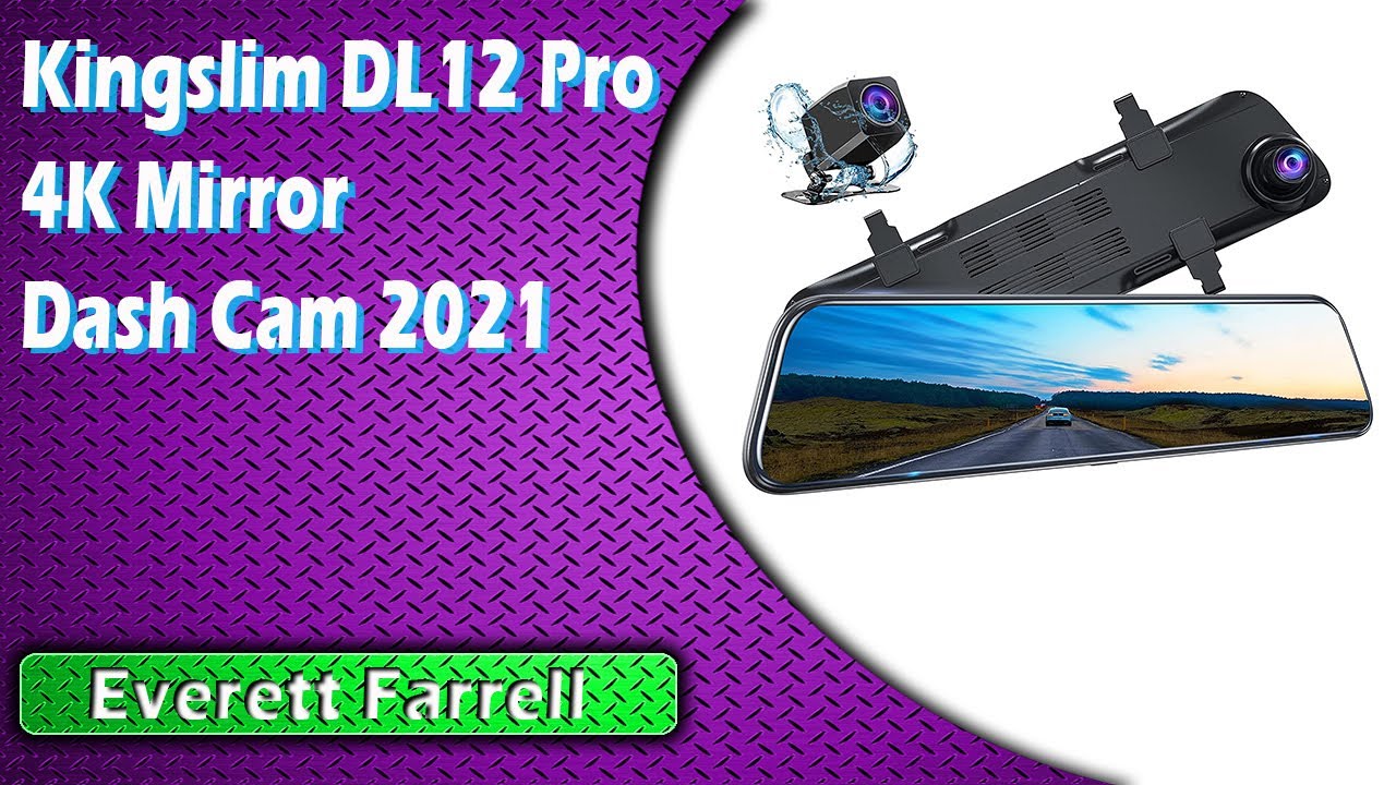 Kingslim DL12 Pro ドライブレコーダー 本体 スマホホルダー付き Kingslim DL12 Pro 4K Mirror Dash Cam 2022 - YouTube