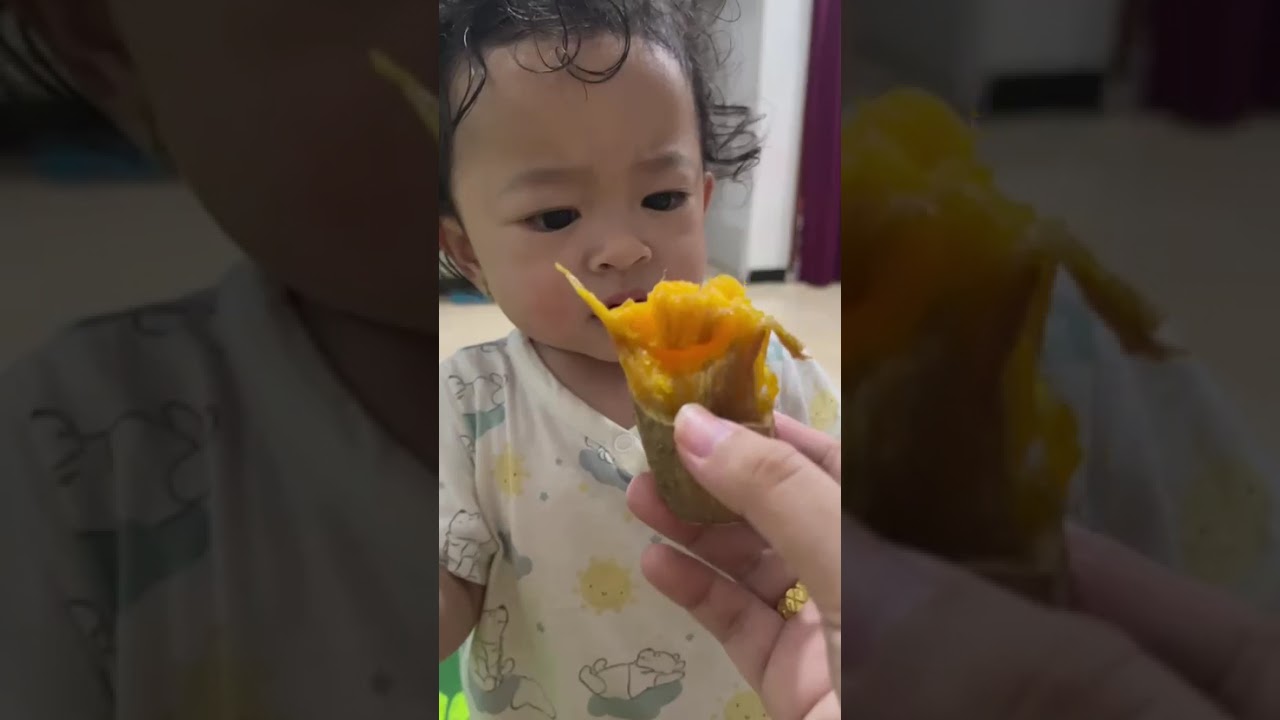 #adikbayi #makan #ubicilembu