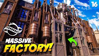 I Built a MASSIVE FACTORY in Planet Coaster 2!