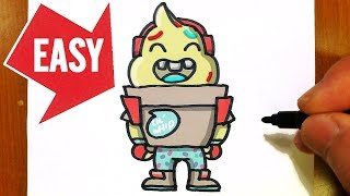 how to draw fortnite skins lil whip easy cute drawing jolly art - cool easy fortnite drawings