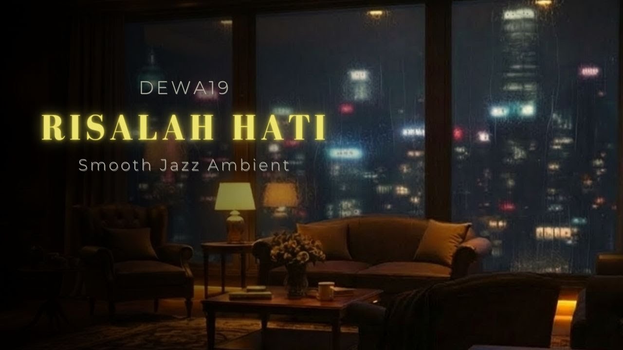 Dewa 19 - Risalah Hati (Smooth Jazz Ambient) - Musik Santai Pengantar Tidur & Kerja
