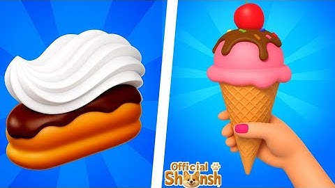 Perfect Cream VS Ice Cream Stack - All Levels Satisfying Walkthrough Gameplay 