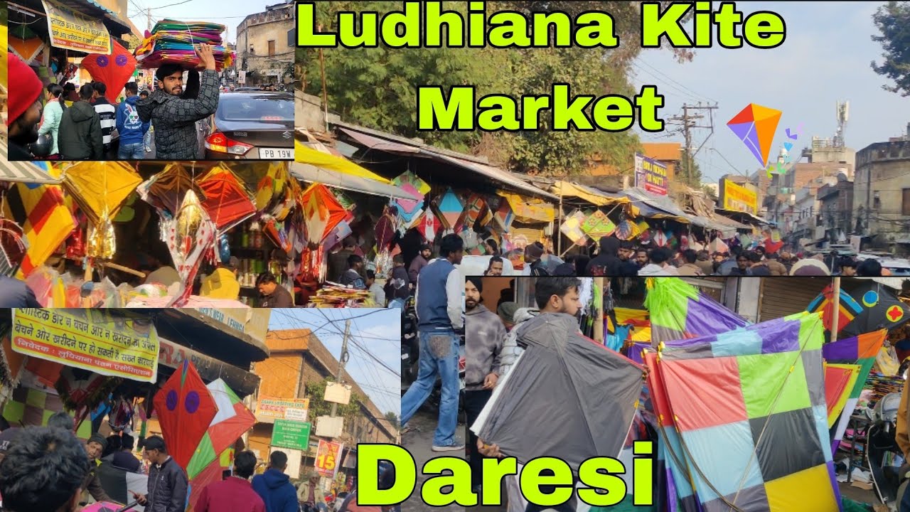 Kite Market Ludhiana 🪁🪁 | Daresi Ground