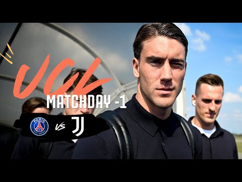 Juventus prepare for Champions League Matchday 1 vs PSG | UCL -1