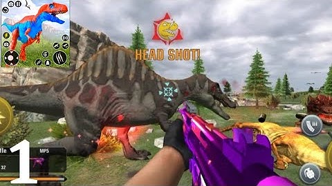 Dinosaur Hunter - Carnivores Android gameplay Walkthrough Part 1