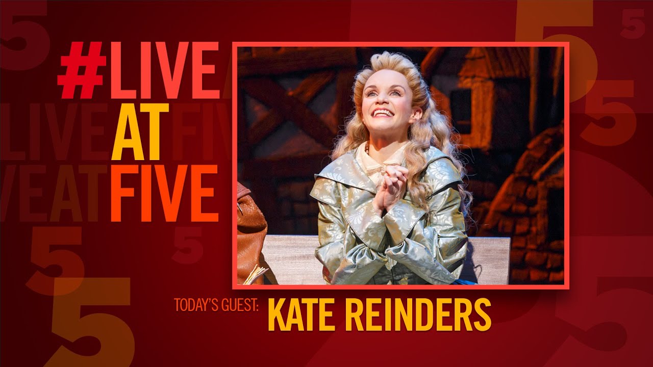 Broadway.com #LiveatFive with SOMETHING ROTTEN!'s Kate Reinders - YouTube