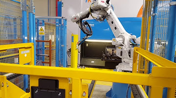 3D Robotic (Bin-Picking) system for Machine (Stamping Press/Laser cutting) Tending applications