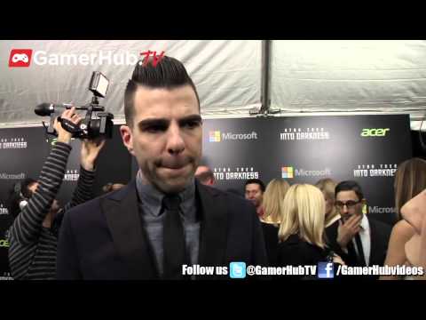 Star Trek Into Darkness Zachary Quinto Talks Apps And Video Games- GamerhubTV