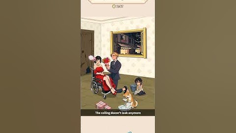 Brain puzzle tricky quest Level 75 Broken Home - Improve the girl