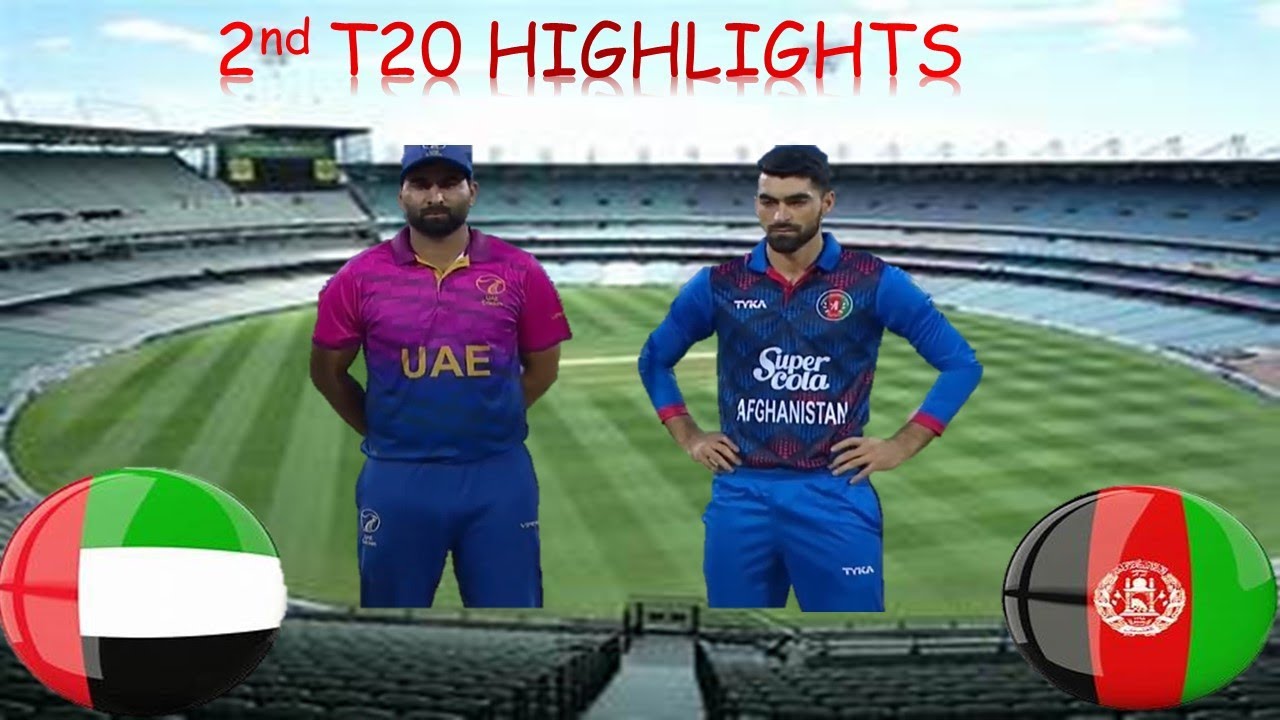 2nd T20 Highlights | Afghanistan vs UAE | 31.12.2023