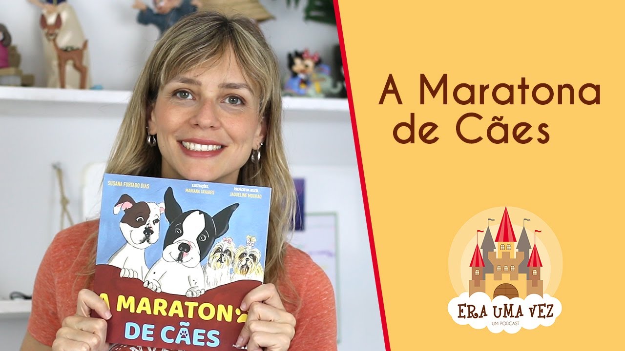 A Maratona de Cães - História Infantil sobre coragem e persistência.