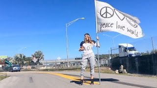 Peace Love World Bowl 2015- "Victoria Secret Angels Play Football" Cover