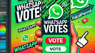 Whatsapp vote | How to Get WhatsApp Vote from Pakskpannel.com | Online WhatsApp Voting Tutorial screenshot 2