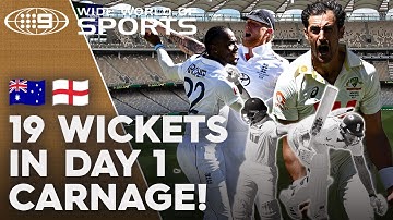 2025/26 Ashes: 1st Test, Day 1 Recap | Wide World of Sports