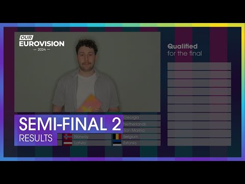 OUR EUROVISION 2024: Second Semi-Final | RESULTS