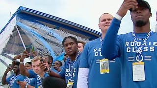 Colts rookies experience Fast Friday at the track