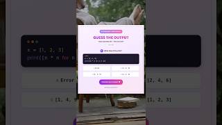 Basic #1 Quick Python challenge for you 🐍