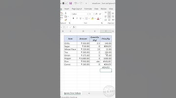 Ignore ERRORs and find the SUM in Excel