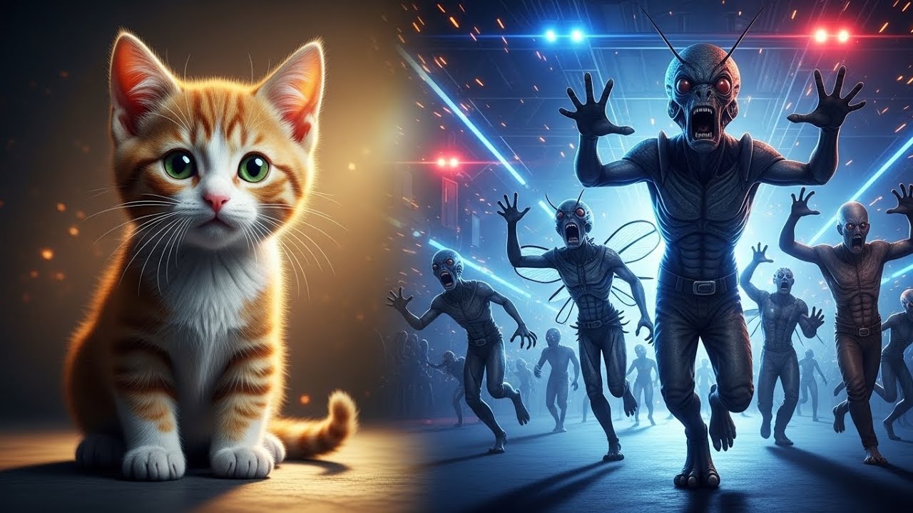 Alien Pet Show Featured Galaxy's Fiercest—Human Entered with a Housecat That Cleared the Building