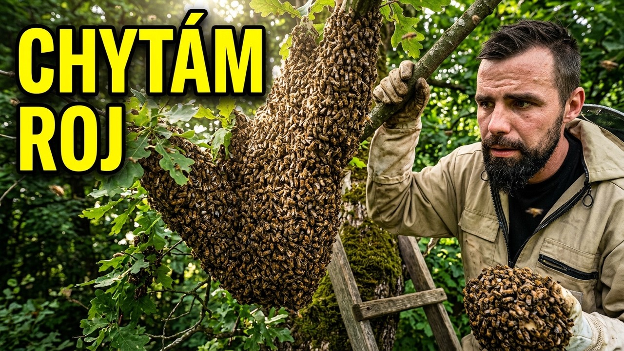 Leziem na strom pre roj včiel. Takto to dopadlo 🐝🍯