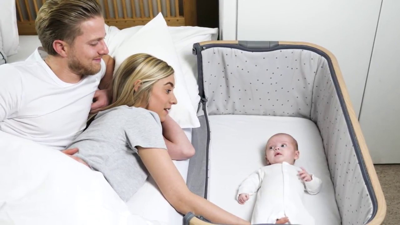 bedside crib | Co-sleeper| Topmark wieg | BabyPlanet YouTube