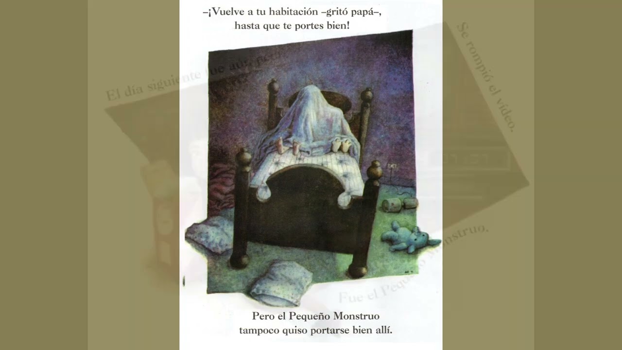 ¡Ha sido el pequeño monstruo!, por Helen Cooper. En voz de Luisa 