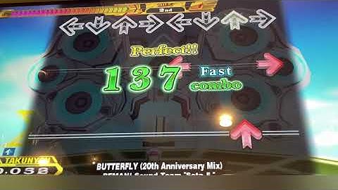 【DDR A20 PLUS】BUTTERFLY (20th Anniversary Mix)【DP DIFFICULT】