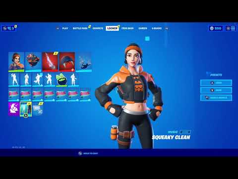 Cool New Fortnite Sagan Skin Testing with Popular Emotes - YouTube